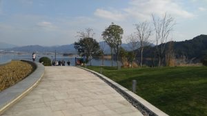 Озеро в Китае